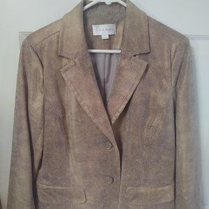 Erin London Gold Corduroy Jacket